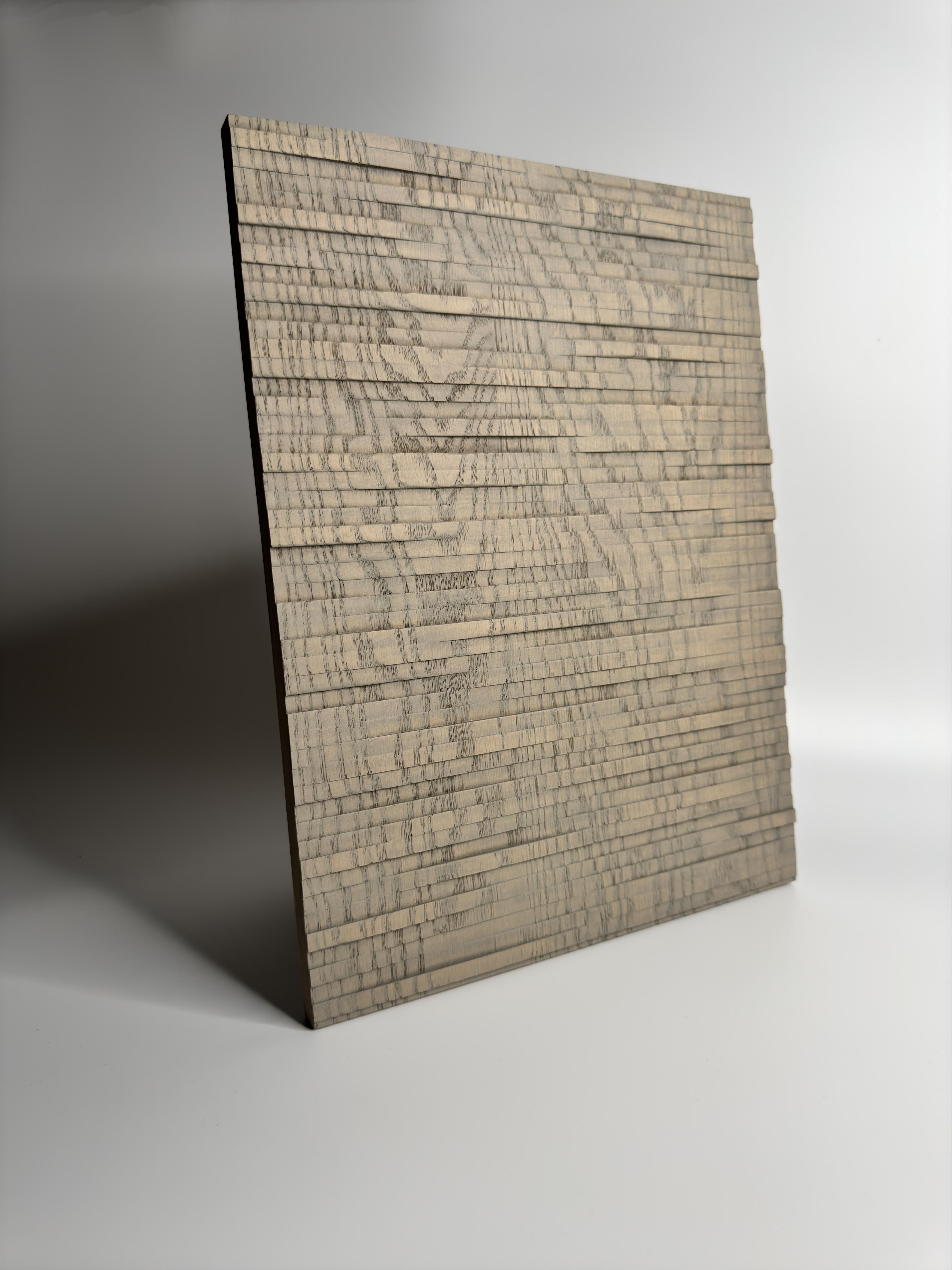 Natural Stacked 3D Veneer Panel